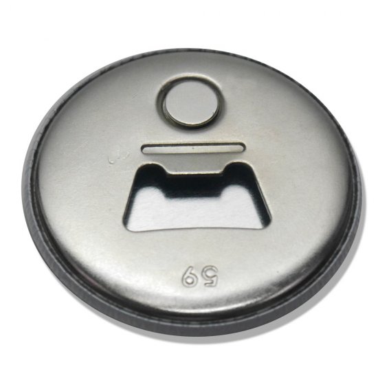 Button mit Magnet